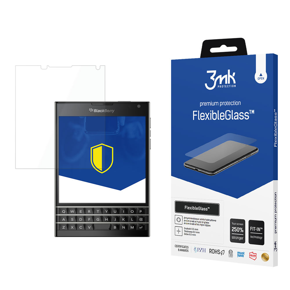 3MK FlexibleGlass Blackberry Passport Szkło Hybrydowe