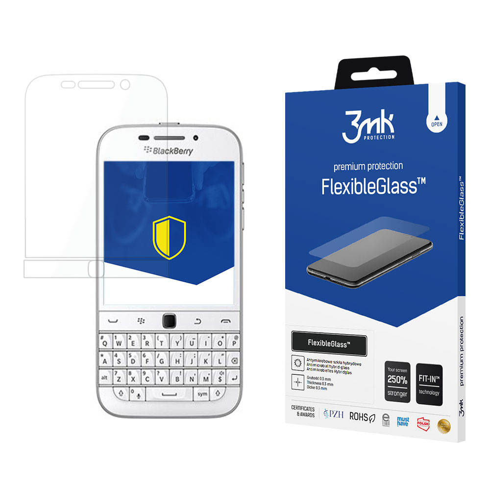 3MK FlexibleGlass Blackberry Q20 Szkło Hybrydowe