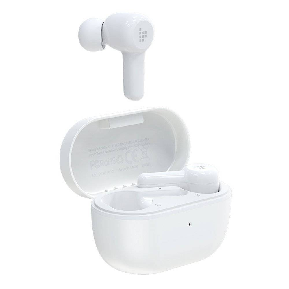 Tronsmart Apollo Air + TWS ANC dokanałowe wodoodporne bezprzewodowe słuchawki Bluetooth 5.2 biały (372453)