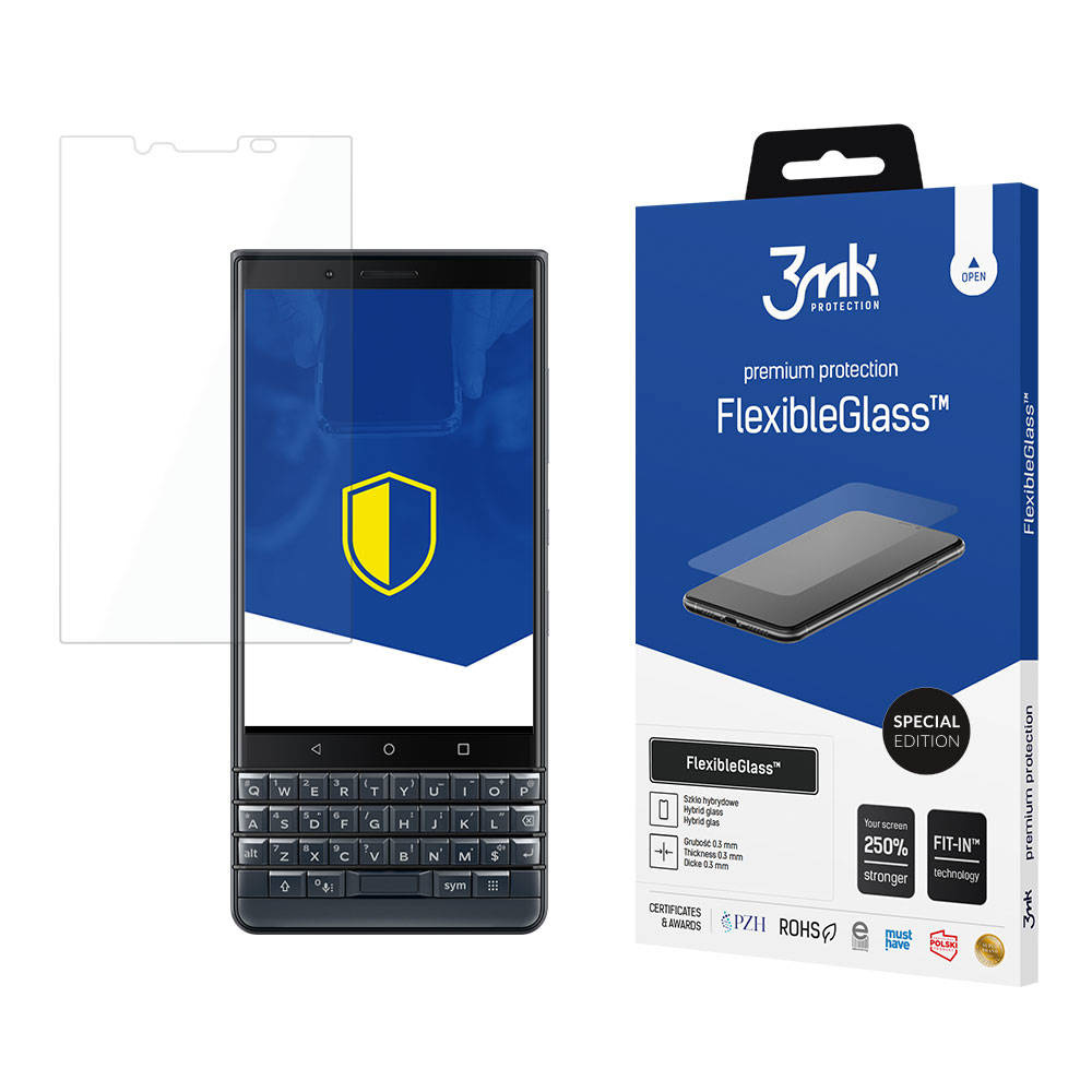 BlackBerry KEY2 - 3mk FlexibleGlass Special Edition