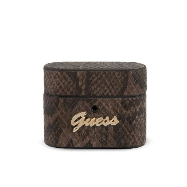 Guess Python Collection - Etui Airpods Pro (brązowy)