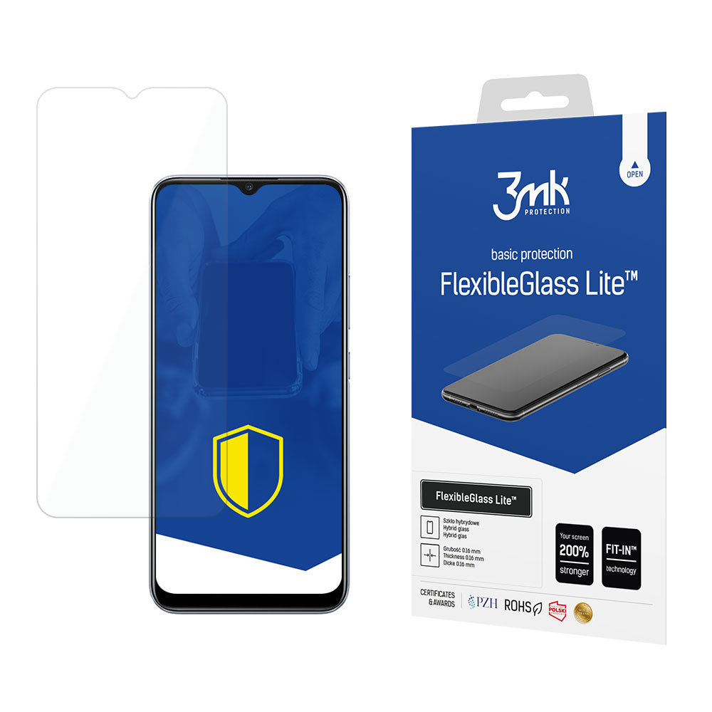 3MK FlexibleGlass Lite Realme C21 Szkło Hybrydowe Lite