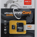 Imro karta pamięci 128GB microSDXC kl. 10 UHS-3 + adapter