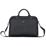 Tasche LAPTOP 15" Guess 4G Zipper Pocket Triangle Logo schwarz