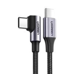 Ugreen USB Type C - USB Type C Power Delivery 60 W 20 V 3 A 1 m schwarz-graues Kabel (US255 50123)