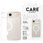 CARE by PanzerGlass Modisches Samba Case mit weißem MagSafe für iPhone Air - Transparent