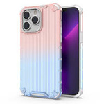 Ombre Protect Case für iPhone 14 Pro Max rosa und blaue gepanzerte Hülle