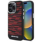 Original Handyhülle IPHONE 16 PRO AMG Hardcase Silicone Graphics MagSafe (AMHMP16L24SSRRK) schwarz