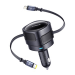 Enjoyment Max Car Charger C+L Baseus Cables 60W Black