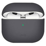 UNIQ Hülle Lino AirPods 3. Gen. Silikon grau / aschgrau