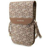 Guess Handtasche GUWBHGCFSEW braun/braun GCube Stripe