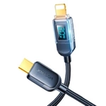 Joyroom USB C - Lightning 20W Kabel mit Ladeleistungsanzeige 1,2 m schwarz (S-CL020A4)