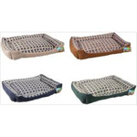 Miękkie legowisko kanapa dla psa 90 x 70 x 20 cm roz. XL (zielony)