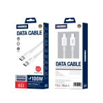 JELLICO Kabel B22 USB-C - USB-C PD 100W 1M weiss