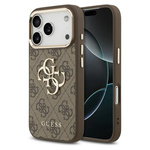 GUESS futerał do IPHONE 17 Air GUHCP17M4GMGCGR (PU W/ Big 4G Classic Logo) złoto czarny