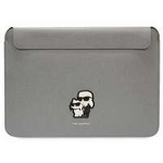 Karl Lagerfeld Hülle KLCS14SAKCPMG 14" Silber/Silber Saffiano Karl&Choupette