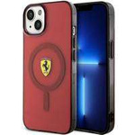 Ferrari FEHMP14SURKR iPhone 14 6.1" rot/rot Hardcase Translucent Magsafe