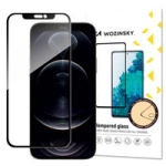 Wozinsky Super langlebiges, vollständig verklebtes gehärtetes Glas, vollständige Abdeckung mit Rahmen, Case-freundlich, iPhone 16e/14/13 Pro/iPhone 13, Schwarz