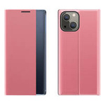 Sleep Case pokrowiec etui z klapką typu Smart Cover iPhone 13 mini różowy