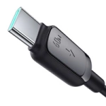 Joyroom Multi-Color Series A14 USB-C / USB-C 60W Kabel 1,2 m – Schwarz