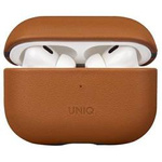 UNIQ etui Terra AirPods Pro 2 gen. Genuine Leather brązowy/toffee brown