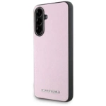Karl Lagerfeld Saffiano Metal Logo Case für Samsung Galaxy A56 - Pink