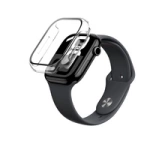 AmazingThing Radix Glass Case für Apple Watch 46 mm, transparent