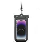 Schutzhülle USAMS Waterproof Case bis zu 6,7 " schwarz