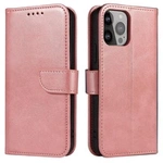 Magnethülle für Samsung Galaxy S23 Ultra Cover mit Flip Wallet Stand Pink