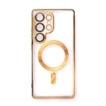 Galvanisiertes Case mit MagSafe galvanisiert für iPhone 16e - Gold