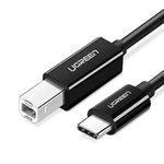Ugreen US370 45106 Kabel für USB-C/USB-B-Drucker 2 m – schwarz