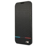 Etui BMW BMBKS22SPUCARTCBK S22 S901 czarny/black bookcase M Collection Triangles