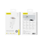 FONENG Netz-Ladegerät EU71 PD 30W 1xUSB-C + 1xUSB QC3.0 weiss