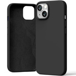 MERCURY SILICONE CASE IPHONE 15 (6.1), BLACK / CZARNY