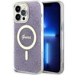 Guess GUHMP14XH4STU iPhone 14 Pro Max 6,7" lila/lila Hardcase 4G MagSafe