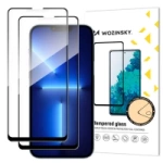 Wozinsky Full Glue Tempered Glass für Xiaomi Redmi 14C 5G, 2er-Pack