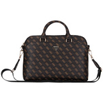 Tasche LAPTOP 15" Guess New 4G Zipper Pocket Triangle Logo schwarz