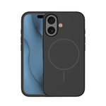 Nakładka Silicone Thin Mag do iPhone 16 Plus 6,7" czarna
