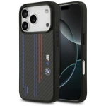 BMW M Kevlar Lines &amp; Logo MagSafe Case für iPhone 17 Pro – Schwarz