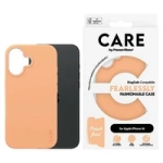 CARE by PanzerGlass Fashion Case iPhone 16 6,1&quot; pfirsich/pfirsich MagSafe 1389