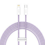 Baseus Dynamic kabel USB Typ C - Lightning Power Delivery 20W 2m  fioletowy (CALD000105)