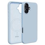 Nakładka Etteri Silicone Mag do iPhone 16 6,1" jasnoniebieska