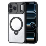 Dux Ducis Aimo Mag Case mit Magnetring und Ständer für iPhone 17 Pro – Schwarz