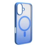 Puro Cover aus TPU „GRADIENT“ mit Magsafe und Farbverlaufseffekt für iPhone 16E, blau