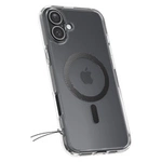 Spigen Ultra Hybrid MagSafe Carbon Fiber na iPhone 16 - ciemnoszare