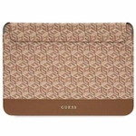 Guess GCube Stripes Tasche für einen 14-Zoll-Laptop – braun