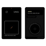 UNIQ Lokalizator NFC Atlasszary/graphite UNIQ-ATLASCARDTRK-GRAPHITE