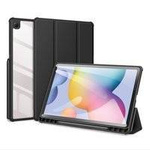 Dux Ducis Toby pancerne etui z klapką Smart Case do Samsung Galaxy Tab S6 Lite z uchwytem na rysik czarny