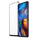 Dux Ducis 10D Tempered Glass langlebiges gehärtetes Glas 9H für den gesamten Bildschirm mit Rahmen Motorola Moto E32 schwarz (case friendly)