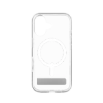 ZAGG Crystal Palace Snap Kickstand MagSafe Hülle für iPhone 16 – transparent